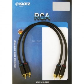 AL-RR0060 -  2xRCA / 2xRCA 0.6m кабел чинчове-чинчове 0,60 см