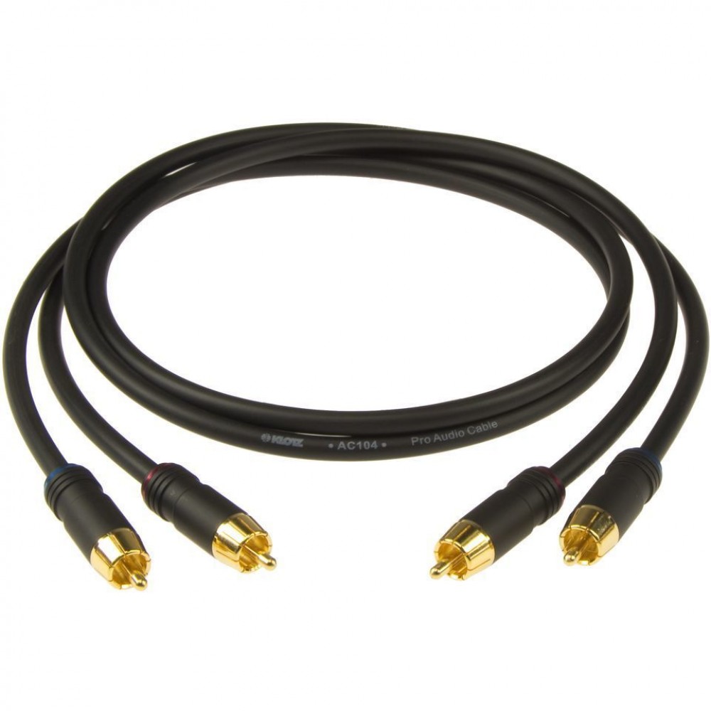 AL-RR0150 -  2xRCA / 2xRCA 1.5m кабел чинчове-чинчове 1,50 см