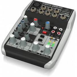 Смесителен пулт BEHRINGER Q502USB - 1 mono + 2 stereo