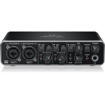 Аудио интерфейс с 2 входа и 4 изхода BEHRINGER UMC204HD U-Phoria USB