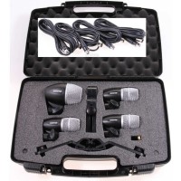 SHURE PGDMK4-XLR комплект микрофони за барабани