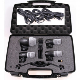 SHURE PGDMK4-XLR комплект микрофони за барабани