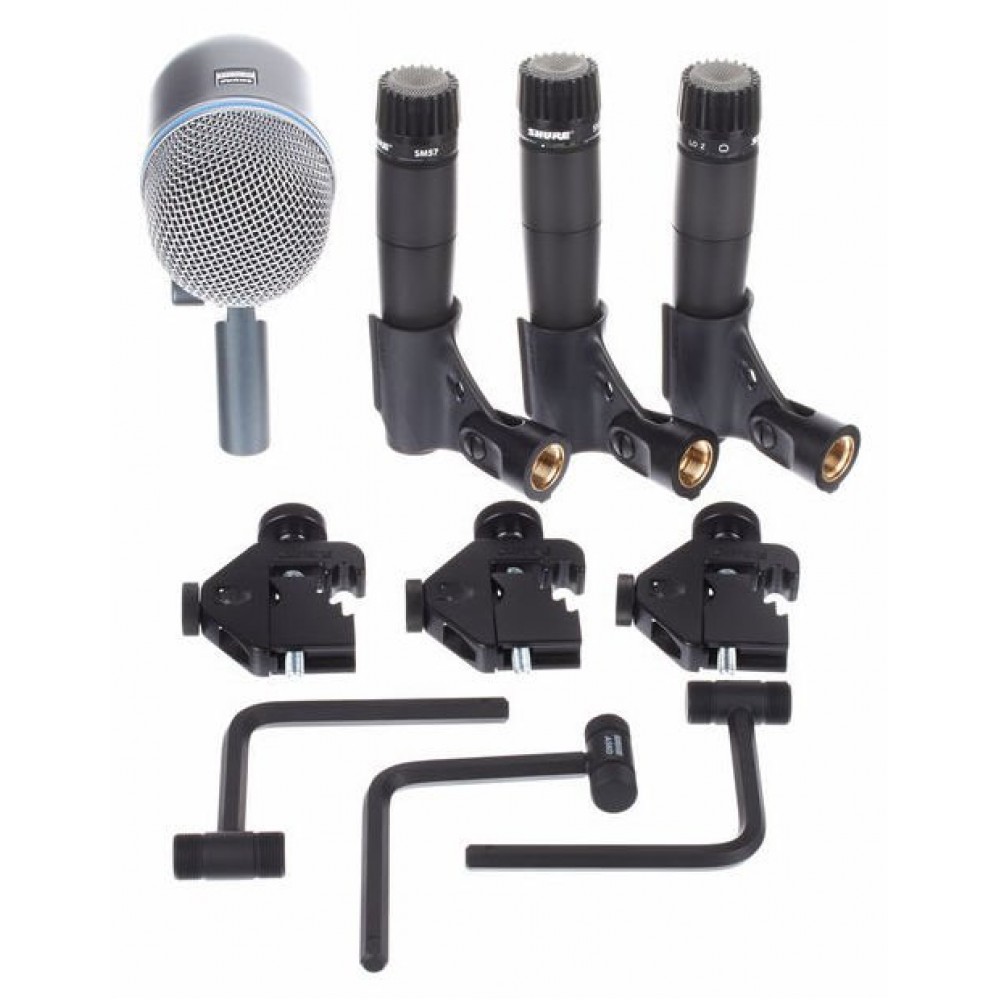 SHURE DMK57-52 комплект микрофони за барабани