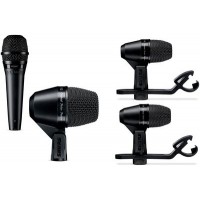 SHURE PGADRUMKIT4-XLR комплект 4 микрофонa за барабани