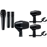 SHURE PGADRUMKIT6-XLR комплект 6 микрофонa за барабани