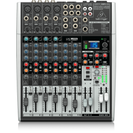 Смесителен пулт 4 моно + 2 стерео BEHRINGER X1204USB XENYX