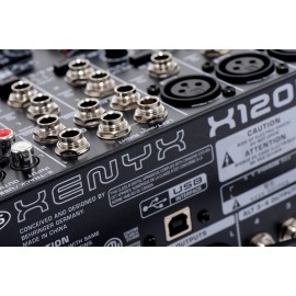 Смесителен пулт 4 моно + 2 стерео BEHRINGER X1204USB XENYX