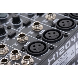 Смесителен пулт 4 моно + 2 стерео BEHRINGER X1204USB XENYX
