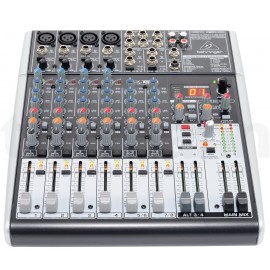 Смесителен пулт 4 моно + 2 стерео BEHRINGER X1204USB XENYX