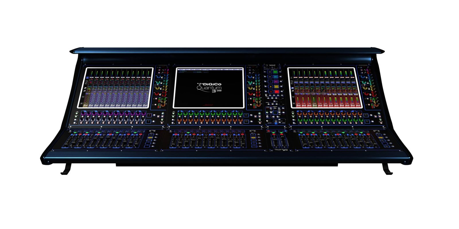 DiGiCo Quantum 338 — изглед отпред
