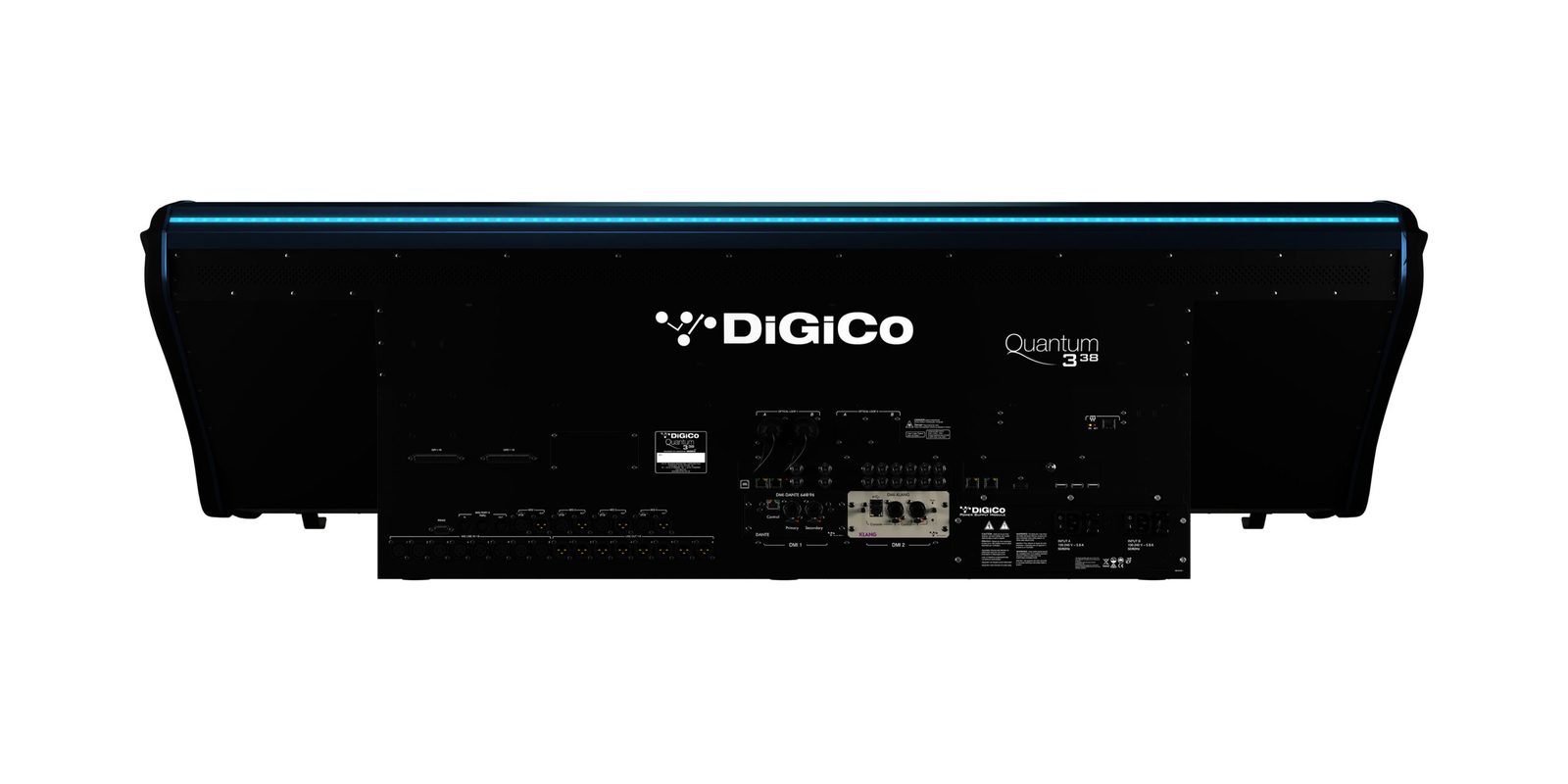 DiGiCo Quantum 338 — заден панел