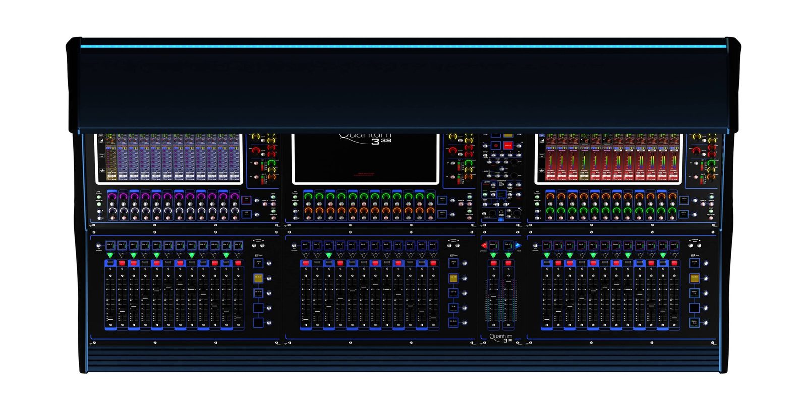 DiGiCo Quantum 338 — изглед отгоре
