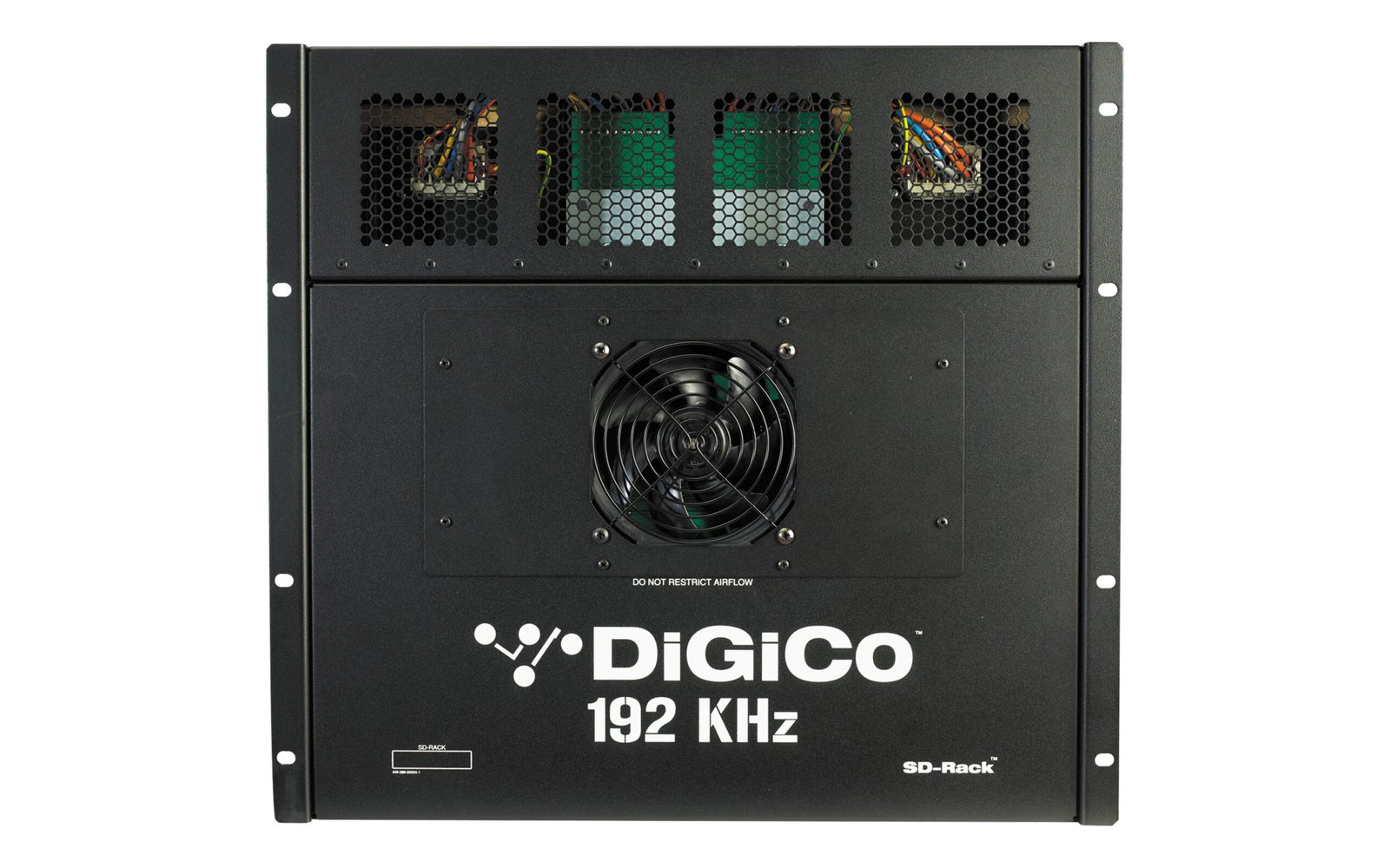 DiGiCo SD-Rack — корпус, изглед отпред